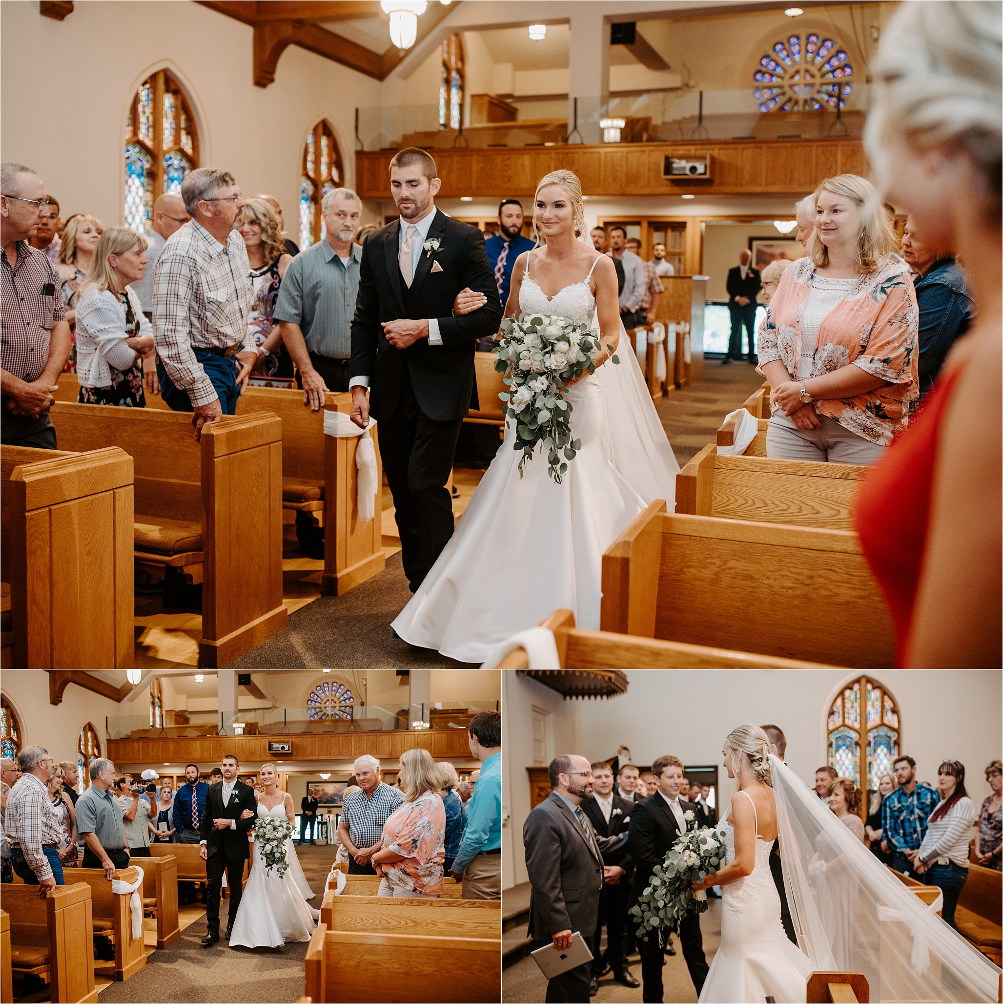 Summer Wedding Day at Millers Farm Barn in Central Illinois. Krystal Richmond Photography