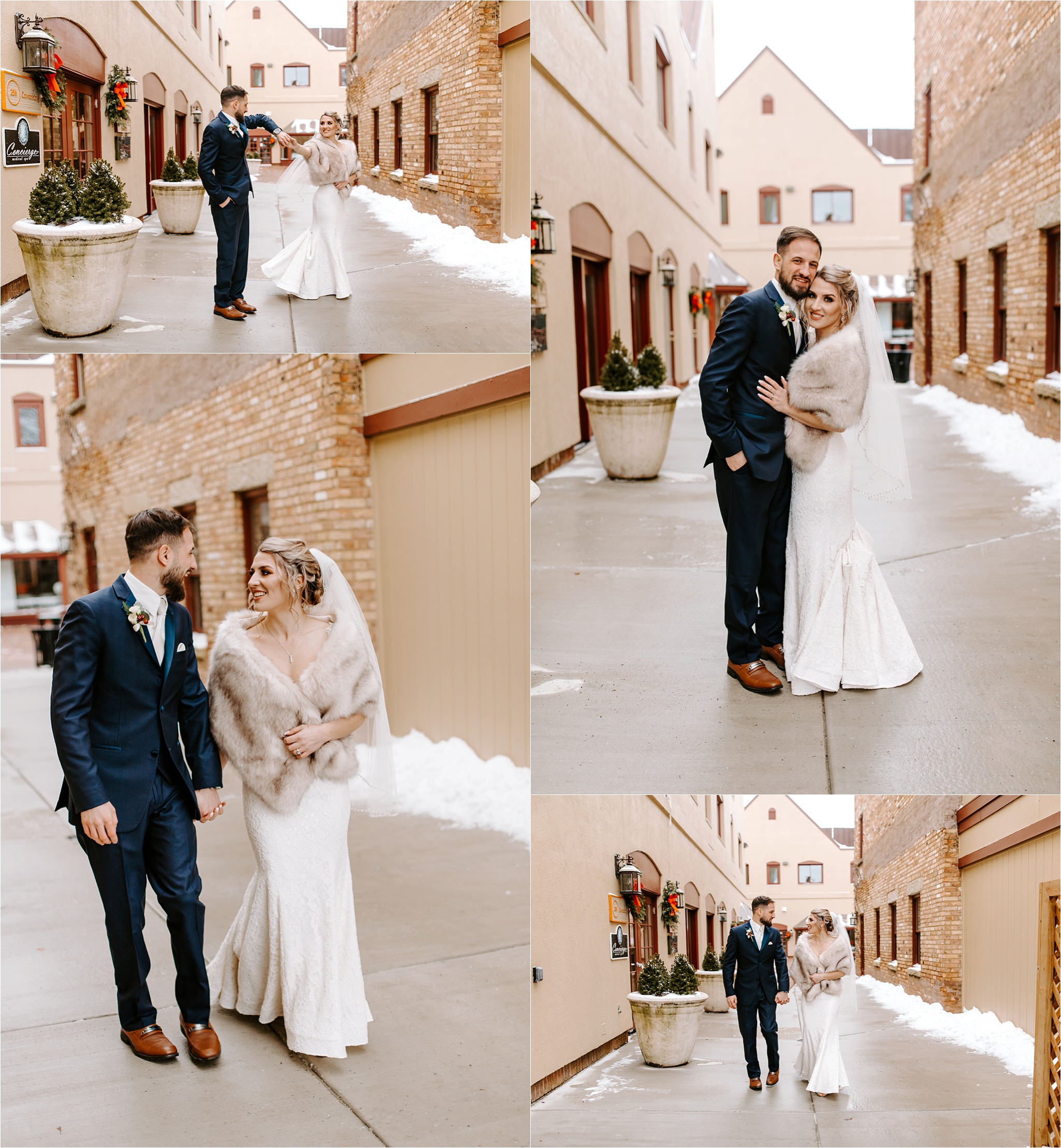 Bride and Groom Portraits. Riverside Receptions Wedding Day. Chicago Wedding Photographer
