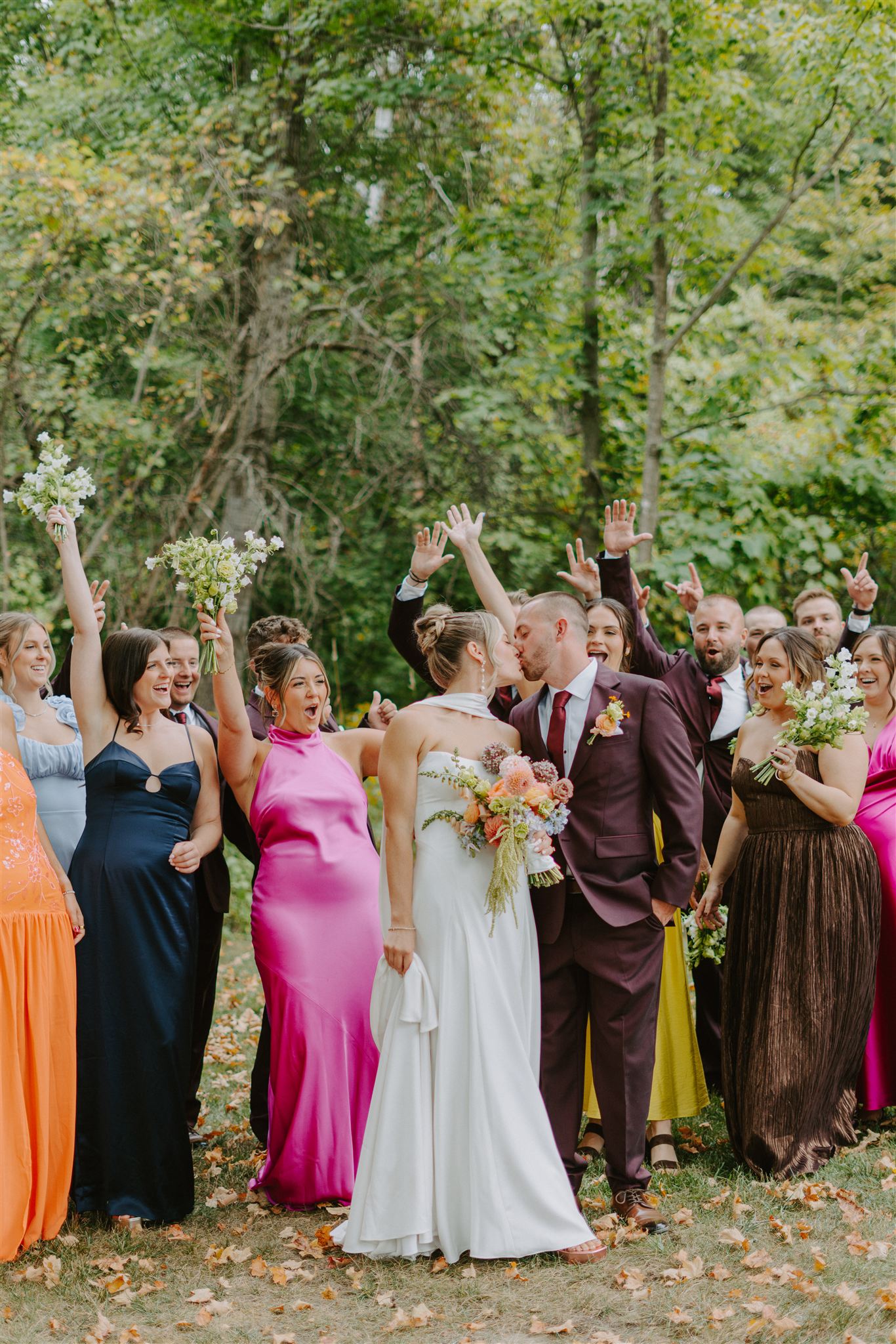 Backyard Wedding in Saugatuck Michigan